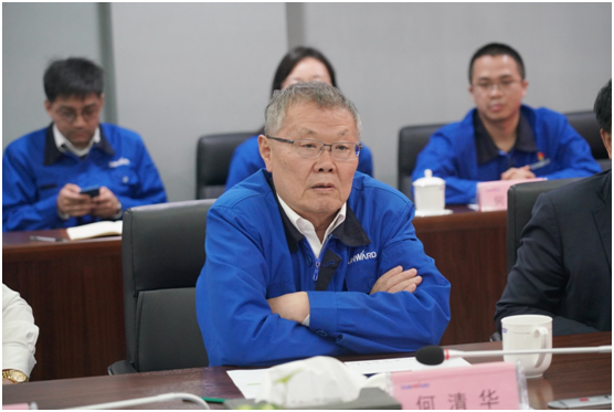 鄂爾多斯市委書記牛俊雁考察山河智能