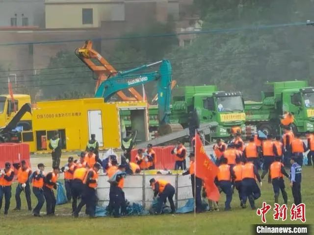 空地協同立體救援，山河智能無人化裝備亮相2021-北江流域防汛搶險綜合演練