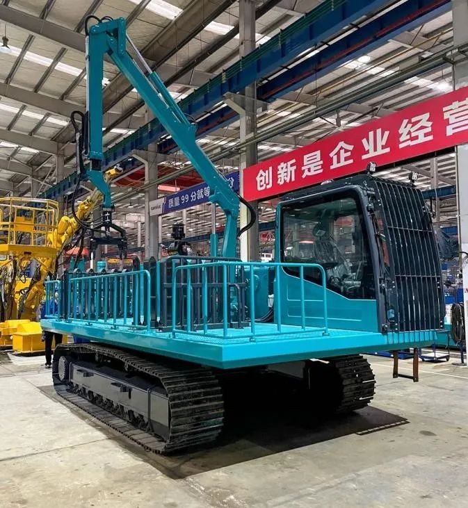 聯合開發出成果！山河智能壓裂管道運輸車下線