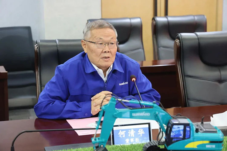 中國上市公司協會黨委委員、副秘書長劉翠蘭一行調研山河智能